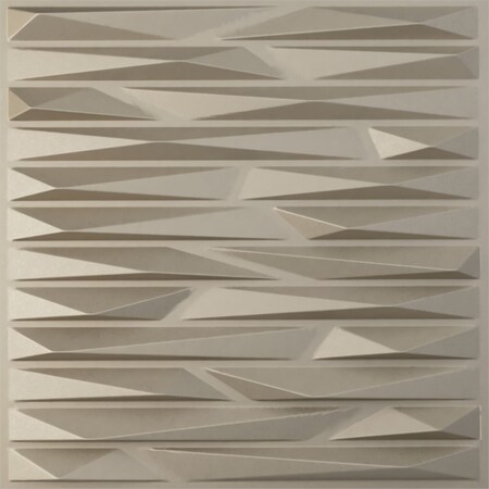 Ekena Millwork 19 5/8in. W x 19 5/8in. H Enterprise EnduraWall Decorative 3D Wall Panel Covers 2.67 Sq. Ft. WP20X20ENCSV